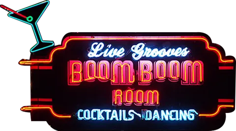 Boom Boom Room venue logo