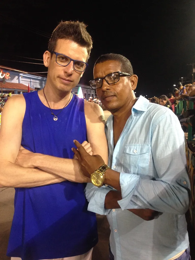 Michael with Jorge Luna Roque in Cuba